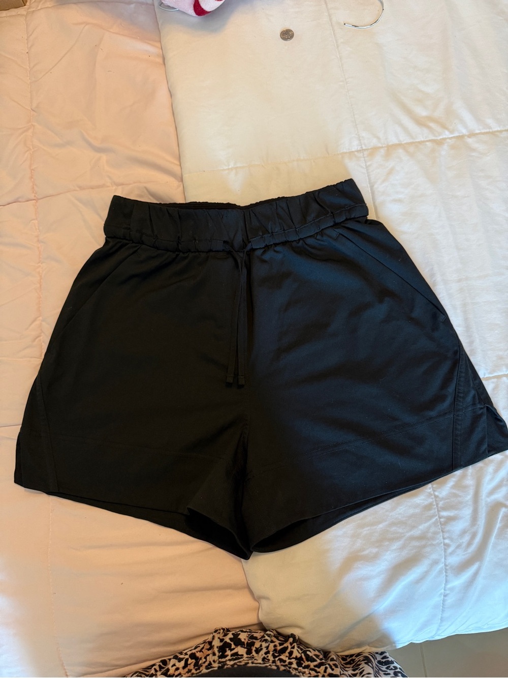 lululemon athletica Black Women's Athletic Drawstring Shorts